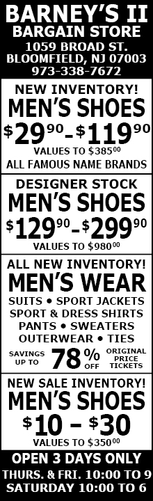This Week's Bloomfield ad